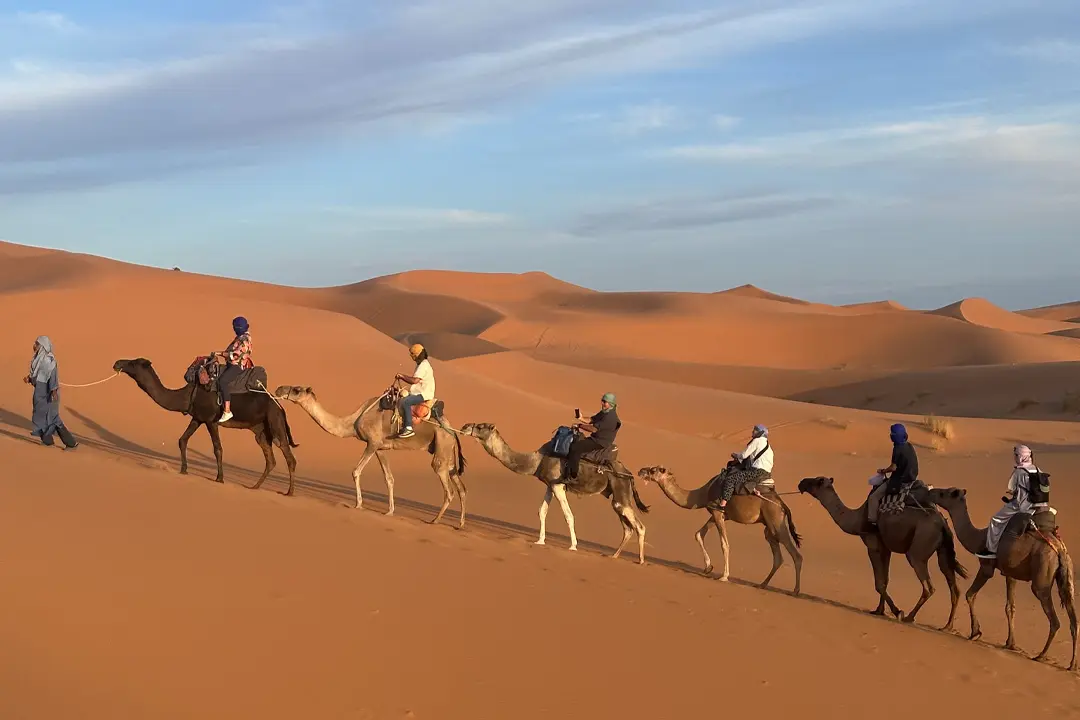 Día y Noche en dromedario en Merzouga